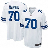 Nike Men & Women & Youth Cowboys #70 Zack Martin White Team Color Game Jersey,baseball caps,new era cap wholesale,wholesale hats